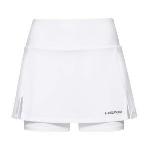 Short Tenis Mujer Head Club Basic Blanco