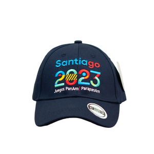 vista frontal Jockey Juegos Santiago 2023 Azul