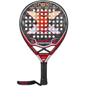 Pala Pádel Nox AT Genius 18K By Agustin Tapia Gris Oscuro 2022