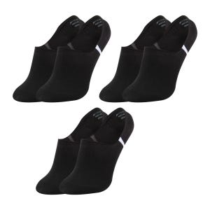 Calcetines 3 Pares Running Mujer New Balance Low Cut Negro